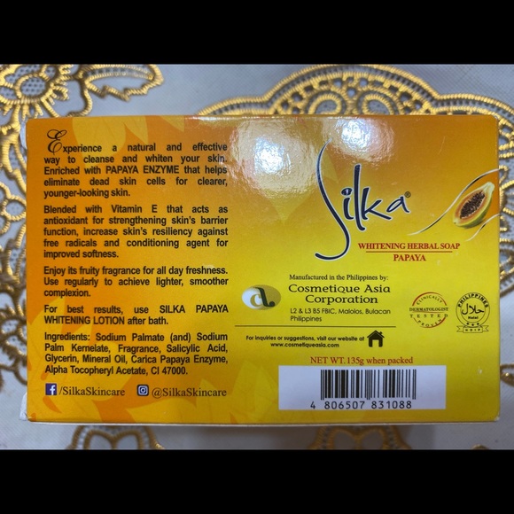 🌸SOLD🌸NEW SILKA WHITENING HERBAL SOAP BAR - Picture 10 of 10